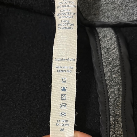 Lululemon athletica Cozy Car Coat Heather Gray Size 8 - Picture 5 of 6